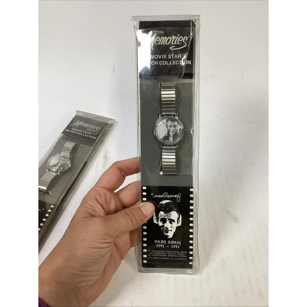 Set of 3 James Dean Watches - Memories In Box & 2 Movie Star Collection Watches